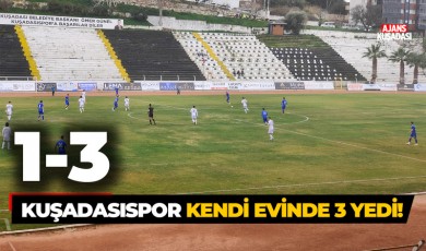 Kuşadasıspor kendi evinde 3 yedi!