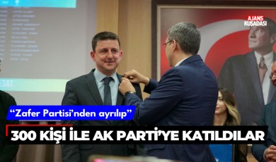 Zafer Partisi'nden AK Parti'ye 300 kişilik katılım