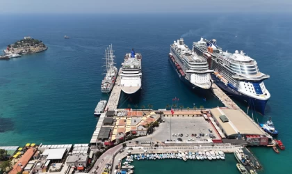 Kruvaziyer turizminde ağustosta rekor kırıldı!