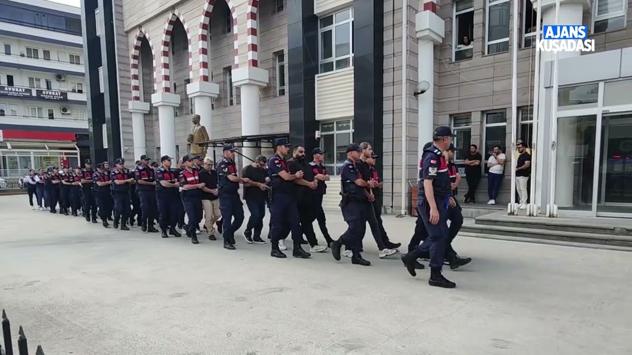 Kuşadası merkezli MASAK operasyonunda 20 kişi tutuklandı!